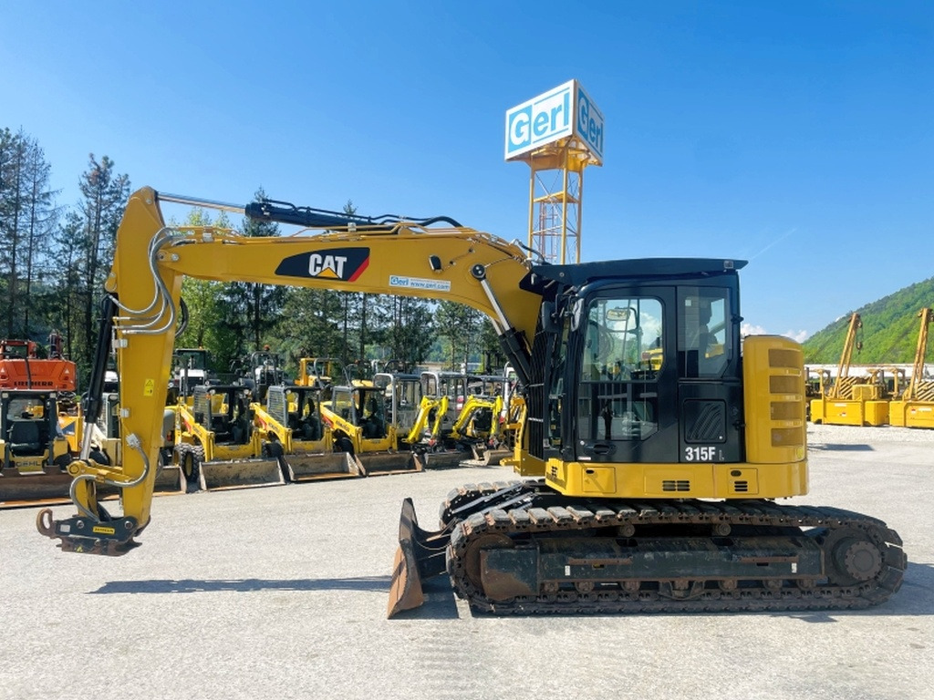 Caterpillar 315FLCR (3996) - Lánctalpas kotró: 1 kép. Caterpillar 315FLCR (3996) - Lánctalpas kotró: 1 kép.