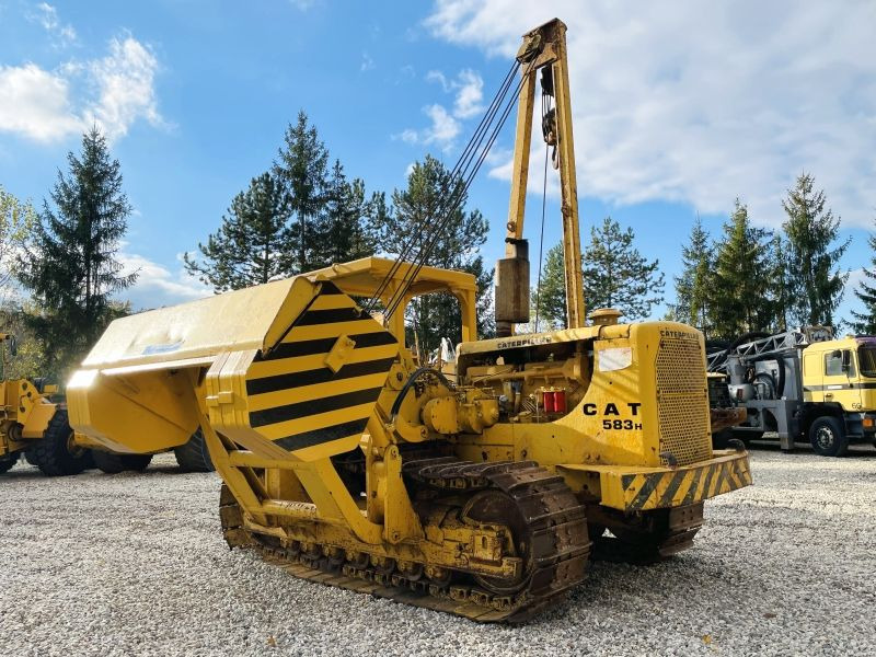 Caterpillar 583H (3357) - Csőfektető: 5 kép. Caterpillar 583H (3357) - Csőfektető: 5 kép.