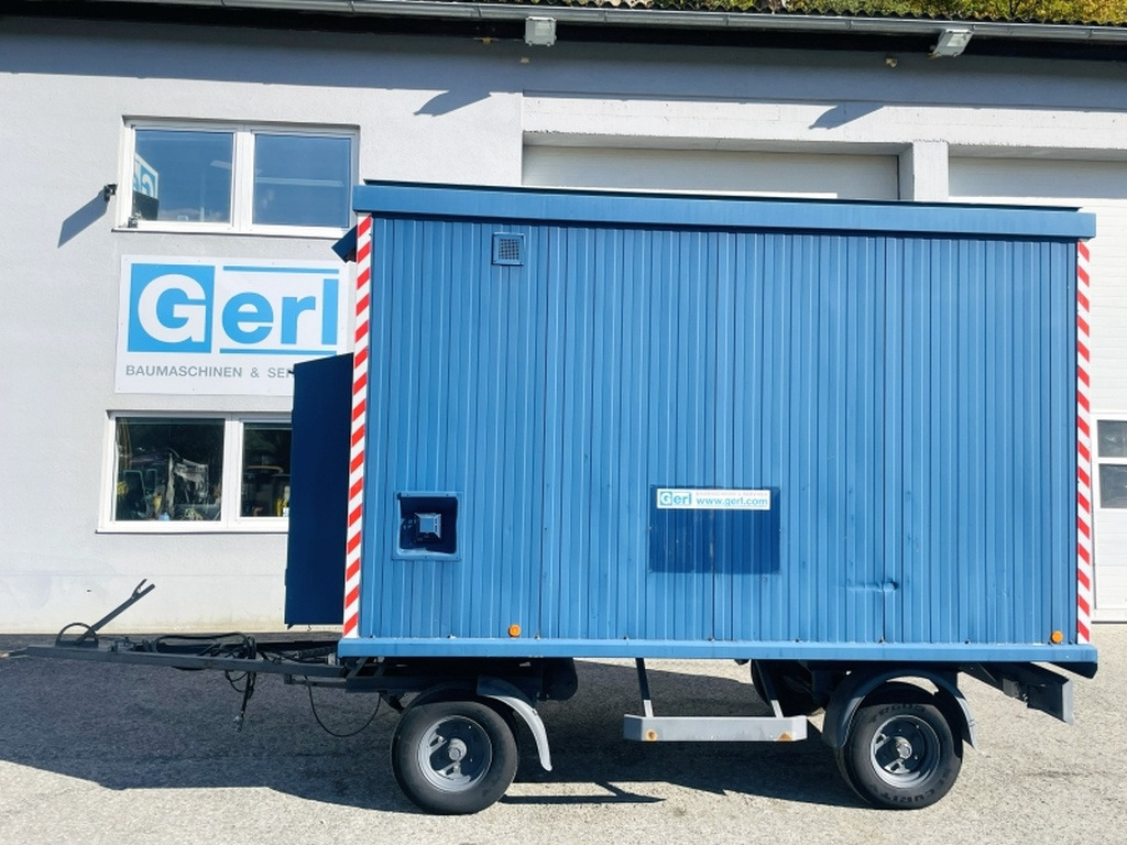 Diverses HOFFMANN FZS4 BAUWAGEN (4072) - Konténerház, Pótkocsi: 1 kép. Diverses HOFFMANN FZS4 BAUWAGEN (4072) - Konténerház, Pótkocsi: 1 kép.