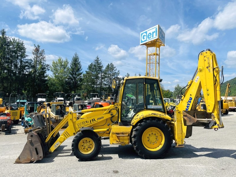 Komatsu WB97R-2 (3829) - Kotrórakodó: 1 kép. Komatsu WB97R-2 (3829) - Kotrórakodó: 1 kép.