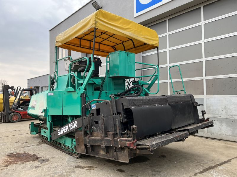 Vögele Super 1600 Typ 6-72 (110419) - Útburkológép: 3 kép. Vögele Super 1600 Typ 6-72 (110419) - Útburkológép: 3 kép.