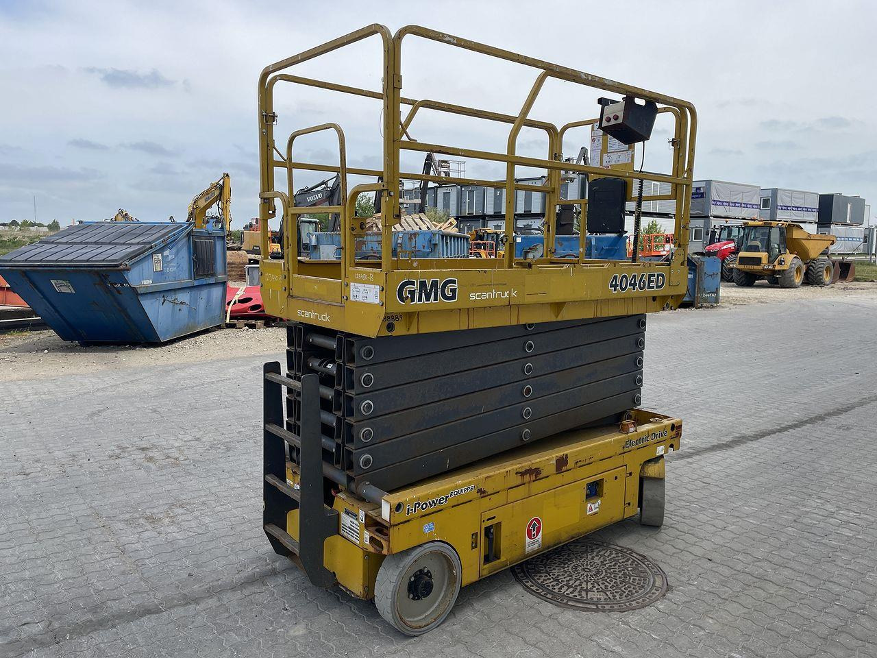 GMG 4046-ED - Ollós emelő: 4 kép. GMG 4046-ED - Ollós emelő: 4 kép.