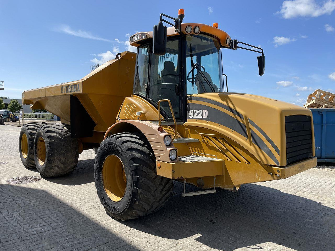 Hydrema 922D - Csuklós dömper: 5 kép. Hydrema 922D - Csuklós dömper: 5 kép.