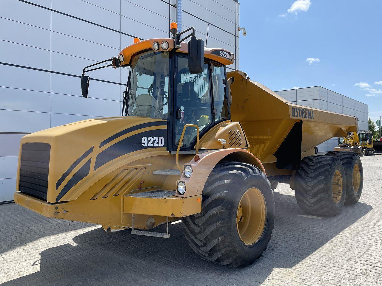 Hydrema 922D - Csuklós dömper: 1 kép. Hydrema 922D - Csuklós dömper: 1 kép.