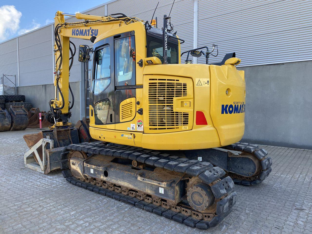 Komatsu PC138US-11 - Lánctalpas kotró: 2 kép. Komatsu PC138US-11 - Lánctalpas kotró: 2 kép.