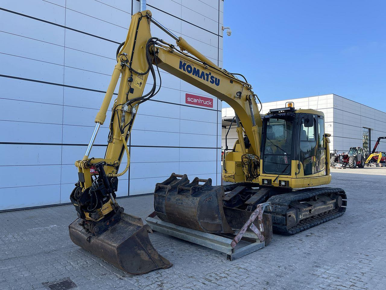 Komatsu PC138US-11 - Lánctalpas kotró: 1 kép. Komatsu PC138US-11 - Lánctalpas kotró: 1 kép.
