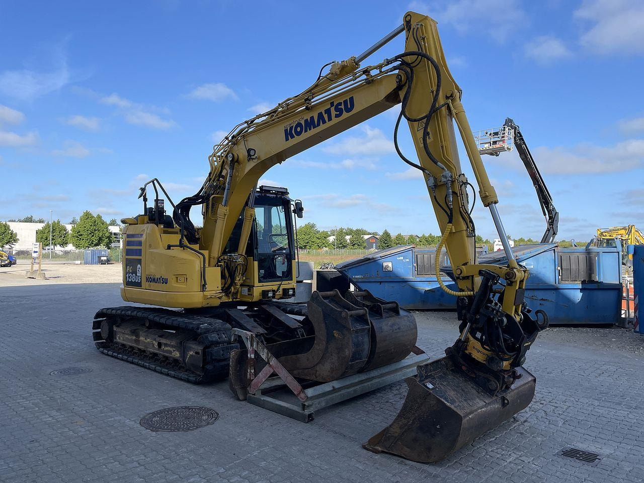 Komatsu PC138US-11 - Lánctalpas kotró: 5 kép. Komatsu PC138US-11 - Lánctalpas kotró: 5 kép.