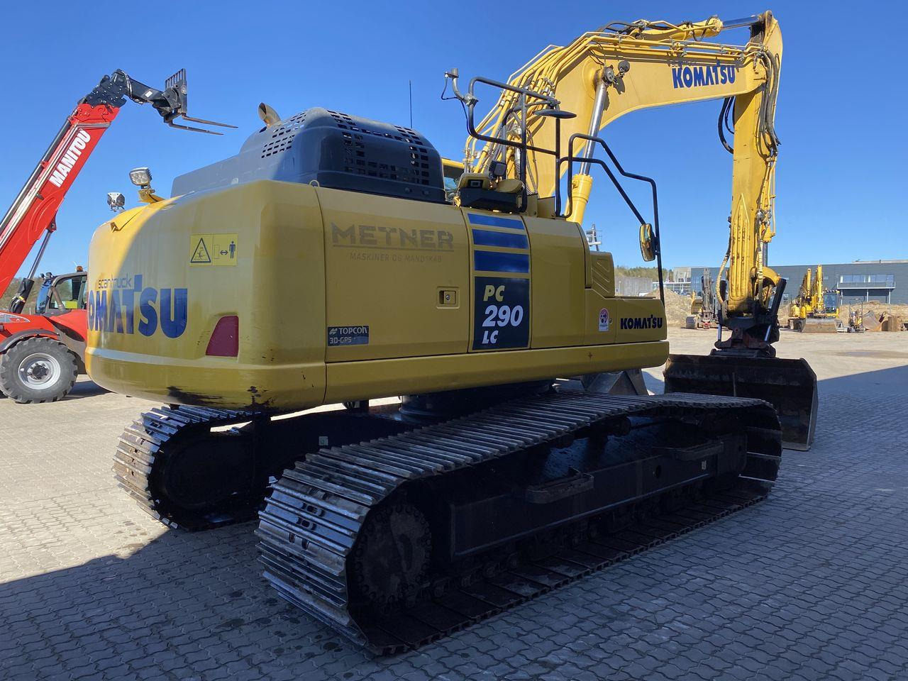 Komatsu PC290LC-11 - Lánctalpas kotró: 4 kép. Komatsu PC290LC-11 - Lánctalpas kotró: 4 kép.