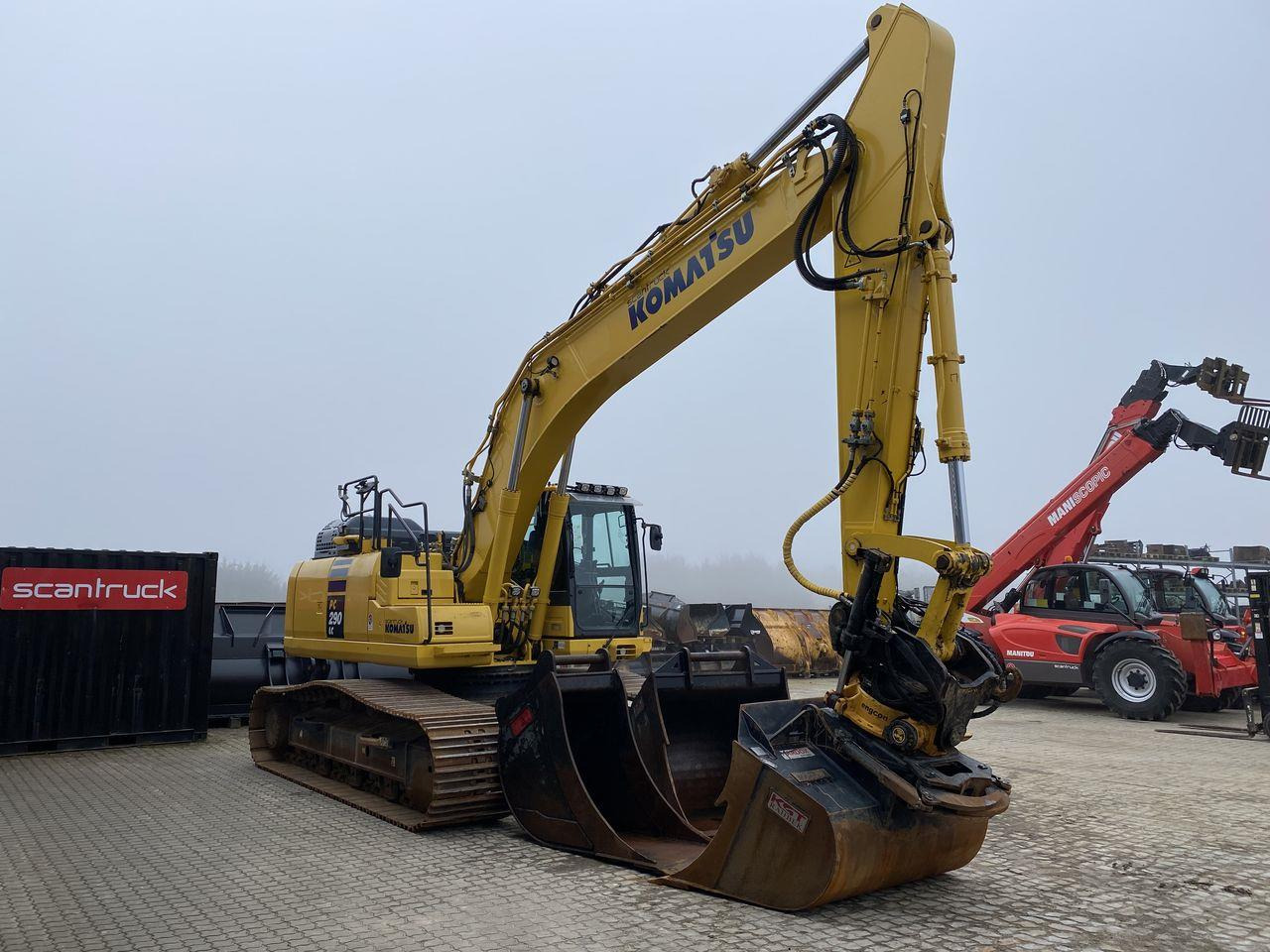 Komatsu PC290LC-11EO - Lánctalpas kotró: 5 kép. Komatsu PC290LC-11EO - Lánctalpas kotró: 5 kép.