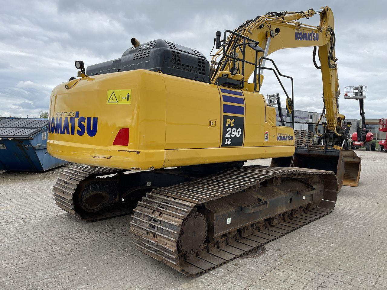 Komatsu PC290LC-11EO - Lánctalpas kotró: 4 kép. Komatsu PC290LC-11EO - Lánctalpas kotró: 4 kép.