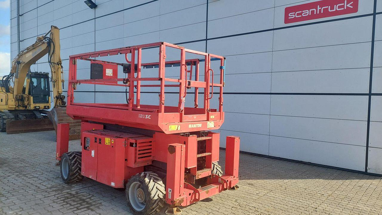 Manitou 120SC - Ollós emelő: 2 kép. Manitou 120SC - Ollós emelő: 2 kép.