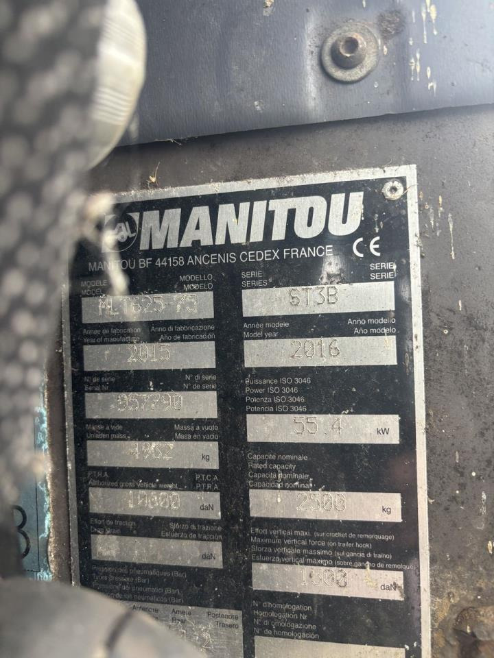 Manitou MLT625-75H Premium - Teleszkópos rakodó: 5 kép. Manitou MLT625-75H Premium - Teleszkópos rakodó: 5 kép.