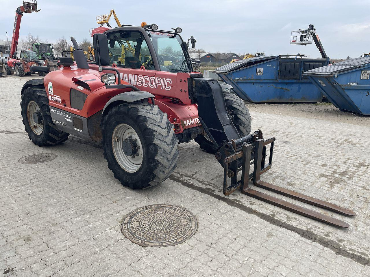Manitou MLT735-120LSUPS - Teleszkópos rakodó: 5 kép. Manitou MLT735-120LSUPS - Teleszkópos rakodó: 5 kép.