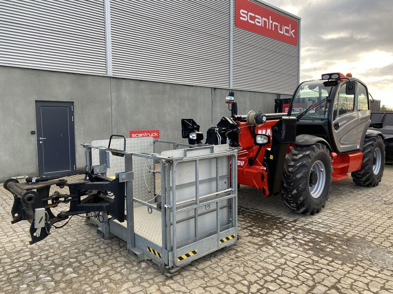 Manitou MT1440A ST3B - Teleszkópos rakodó: 1 kép. Manitou MT1440A ST3B - Teleszkópos rakodó: 1 kép.