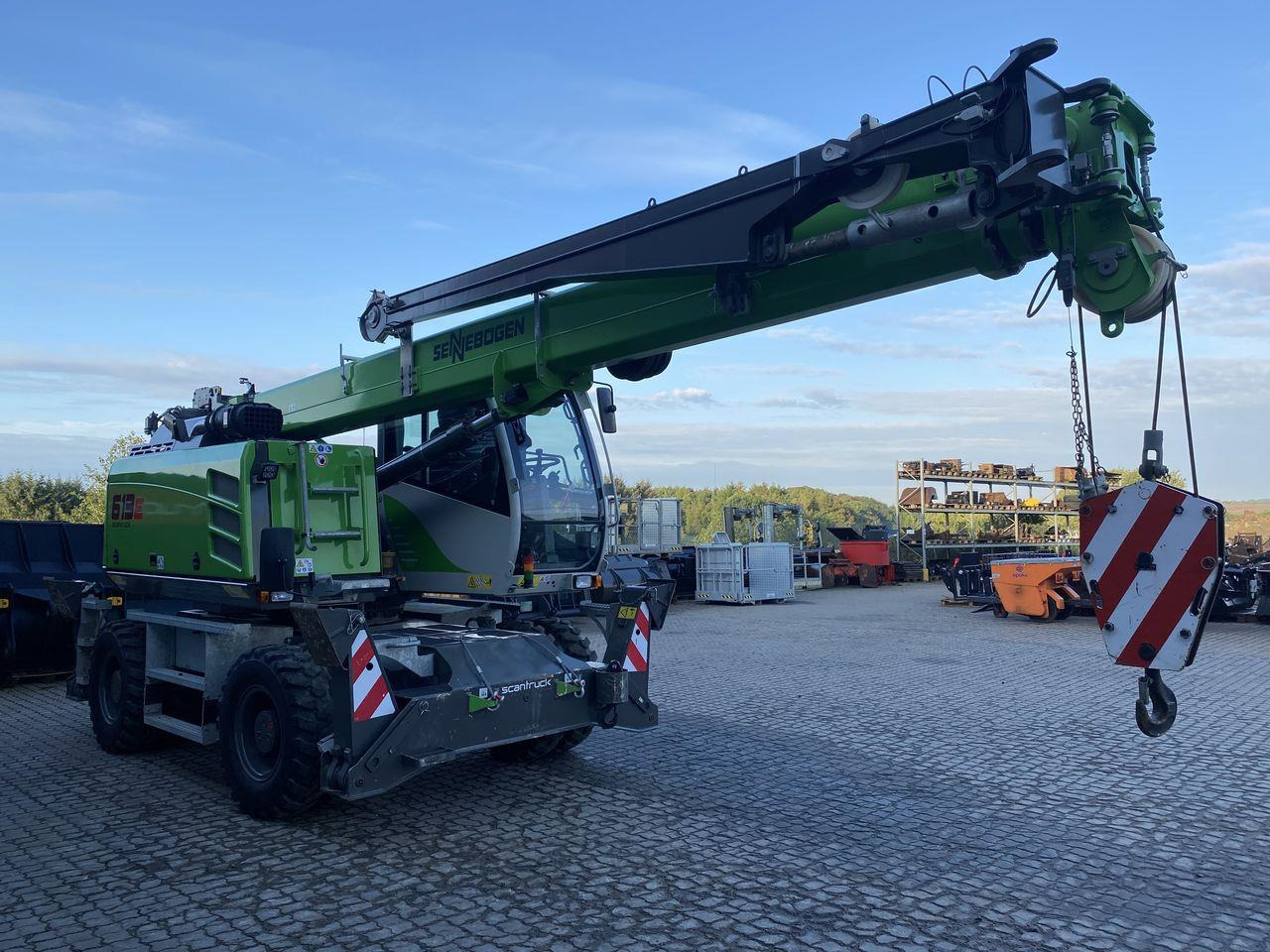 SENNEBOGEN 613E-M - Hulladék kotró: 5 kép. SENNEBOGEN 613E-M - Hulladék kotró: 5 kép.
