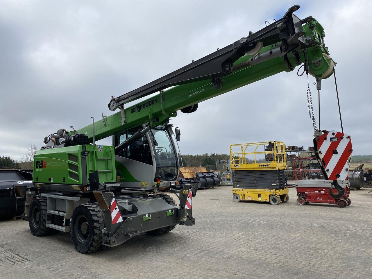 SENNEBOGEN 613E-M - Hulladék kotró: 5 kép. SENNEBOGEN 613E-M - Hulladék kotró: 5 kép.