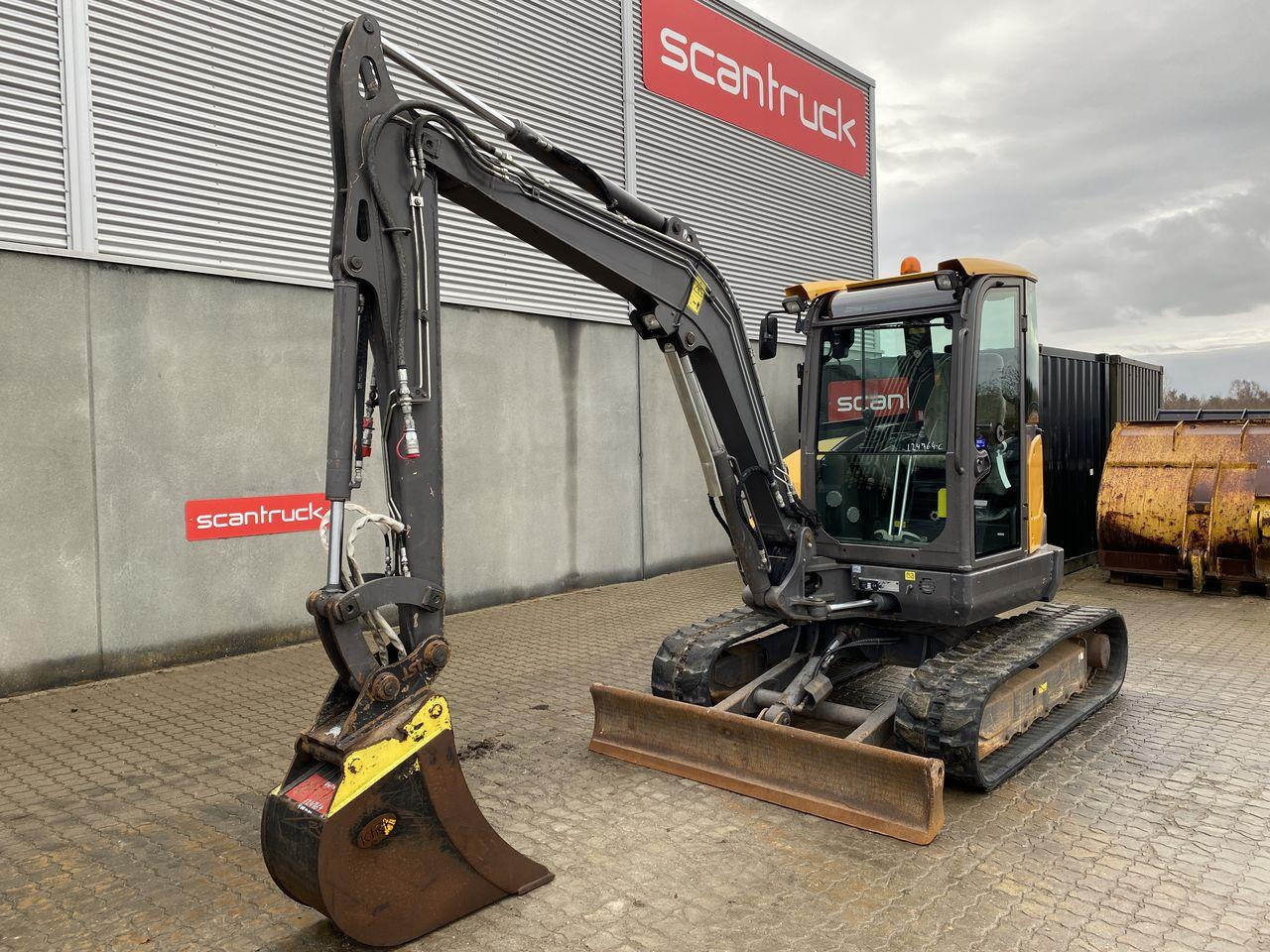 Volvo ECR50 - Minikotró: 1 kép. Volvo ECR50 - Minikotró: 1 kép.