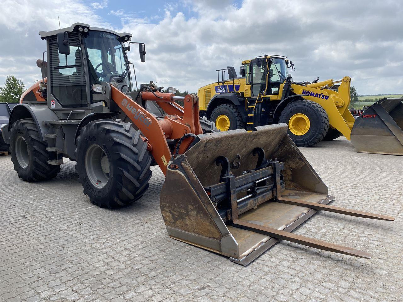 Weycor AR250e - Gumikerekes homlokrakodó: 5 kép. Weycor AR250e - Gumikerekes homlokrakodó: 5 kép.