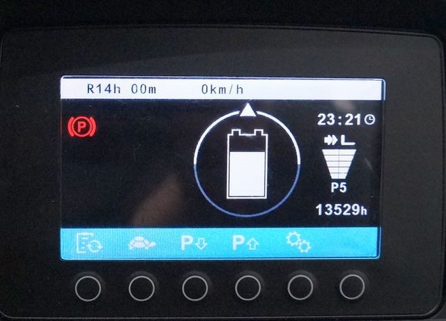 Jungheinrich EFG320 - Elektromos targonca: 5 kép. Jungheinrich EFG320 - Elektromos targonca: 5 kép.