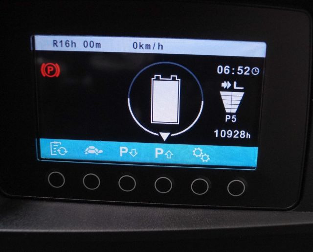 Jungheinrich EFG320 - Elektromos targonca: 5 kép. Jungheinrich EFG320 - Elektromos targonca: 5 kép.