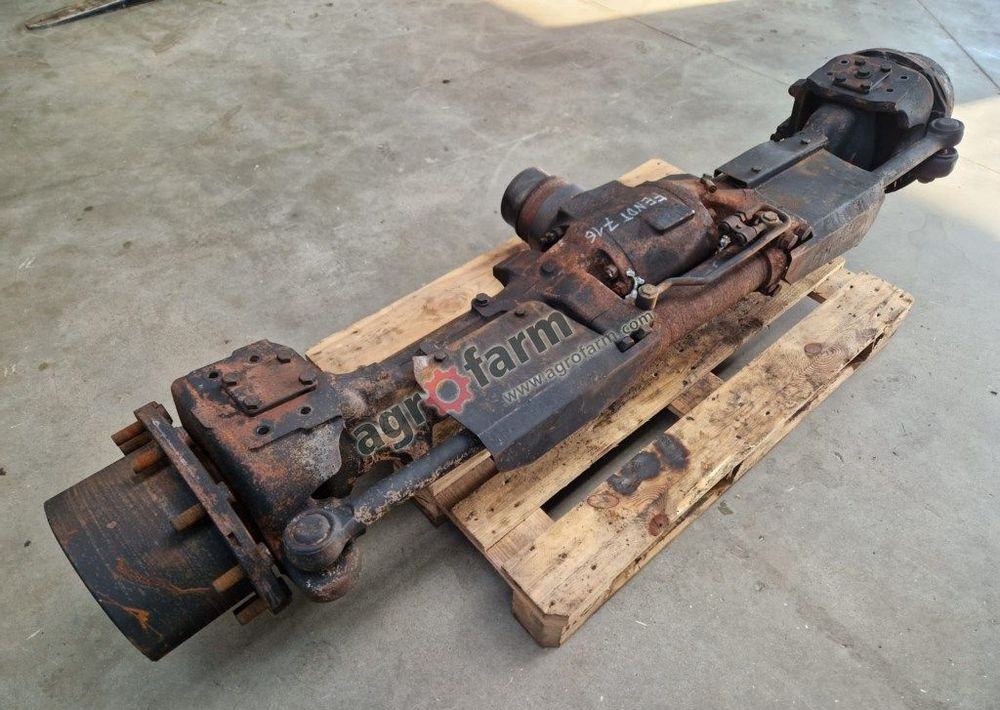 Przedni most Fendt 716 S4 ZF - Erőátvitel: 2 kép. Przedni most Fendt 716 S4 ZF - Erőátvitel: 2 kép.