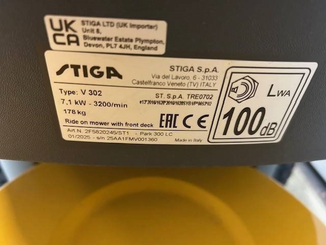 Stiga Park 300 lc Frontmaaier - Kerti fűkasza: 4 kép. Stiga Park 300 lc Frontmaaier - Kerti fűkasza: 4 kép.