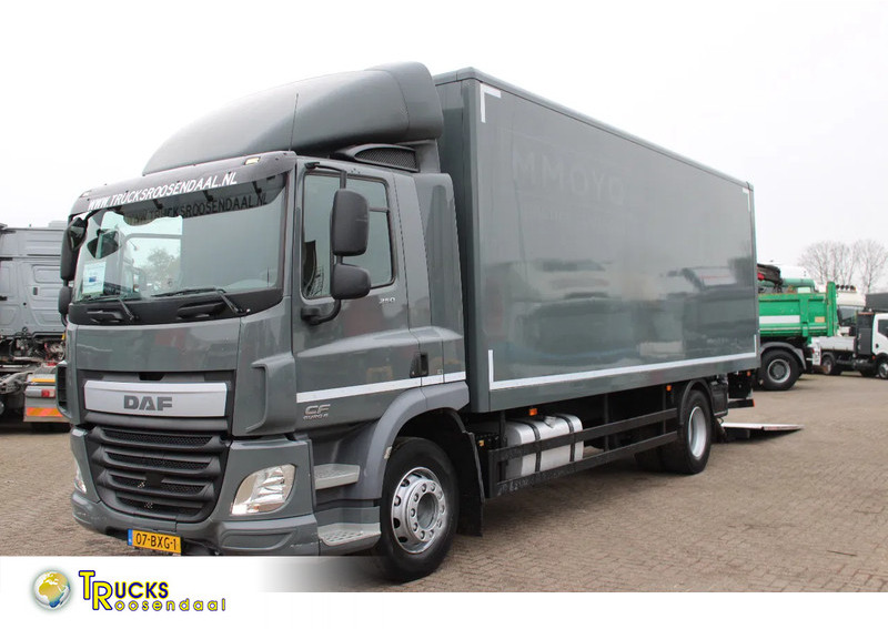 DAF CF 250 EURO 6 + 19T + LIFT + PERFECT - Dobozos felépítményű teherautó: 1 kép. DAF CF 250 EURO 6 + 19T + LIFT + PERFECT - Dobozos felépítményű teherautó: 1 kép.