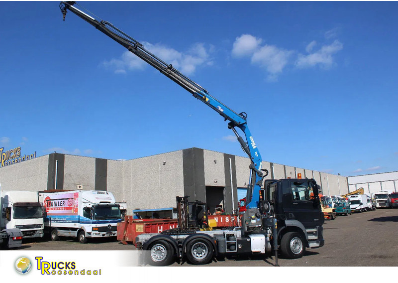 DAF CF 430 + COPMA 24TON/M + REMOTE + 6X2 STEERING + EURO 6 - Darus autó: 1 kép. DAF CF 430 + COPMA 24TON/M + REMOTE + 6X2 STEERING + EURO 6 - Darus autó: 1 kép.