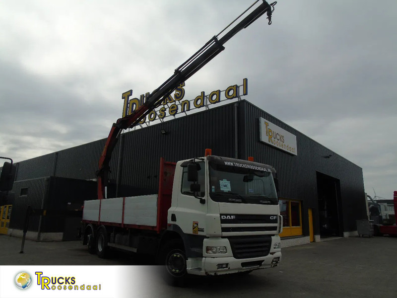 DAF CF 85.380 + MANUAL + PALFINGER PK20.000 + 6X2 STEERING - Darus autó: 1 kép. DAF CF 85.380 + MANUAL + PALFINGER PK20.000 + 6X2 STEERING - Darus autó: 1 kép.