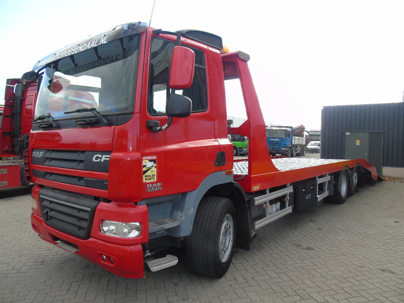 DAF CF 85.410 + EURO 5 + HYDRO RAMPS + 6X2 + RETARDER - Autószállító teherautó: 2 kép. DAF CF 85.410 + EURO 5 + HYDRO RAMPS + 6X2 + RETARDER - Autószállító teherautó: 2 kép.