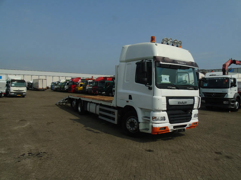 DAF CF 85.430 + RAMPS HYDRO + 6x2 - Autószállító teherautó: 3 kép. DAF CF 85.430 + RAMPS HYDRO + 6x2 - Autószállító teherautó: 3 kép.
