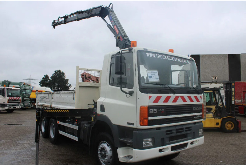 DAF Kipper 6x4 + SPRING + EURO 1 + no CRANE + Manuel + BE apk 09-2024 - Billenőplatós teherautó: 5 kép. DAF Kipper 6x4 + SPRING + EURO 1 + no CRANE + Manuel + BE apk 09-2024 - Billenőplatós teherautó: 5 kép.