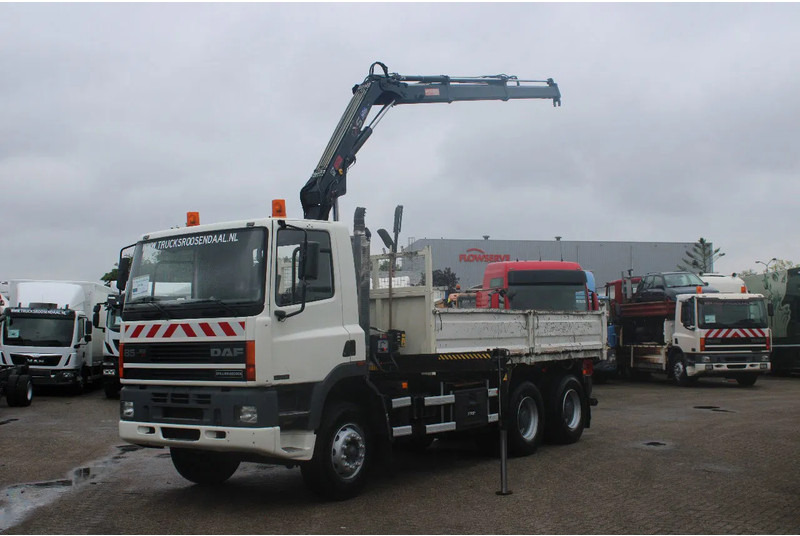 DAF Kipper 6x4 + SPRING + EURO 1 + no CRANE + Manuel + BE apk 09-2024 - Billenőplatós teherautó: 2 kép. DAF Kipper 6x4 + SPRING + EURO 1 + no CRANE + Manuel + BE apk 09-2024 - Billenőplatós teherautó: 2 kép.