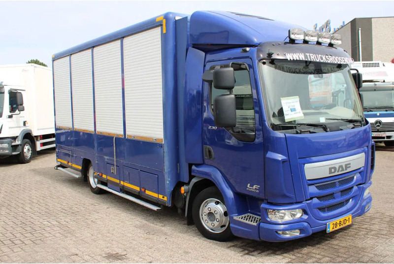 DAF LF 230 + EURO 6 - Állatszállító teherautó: 3 kép. DAF LF 230 + EURO 6 - Állatszállító teherautó: 3 kép.