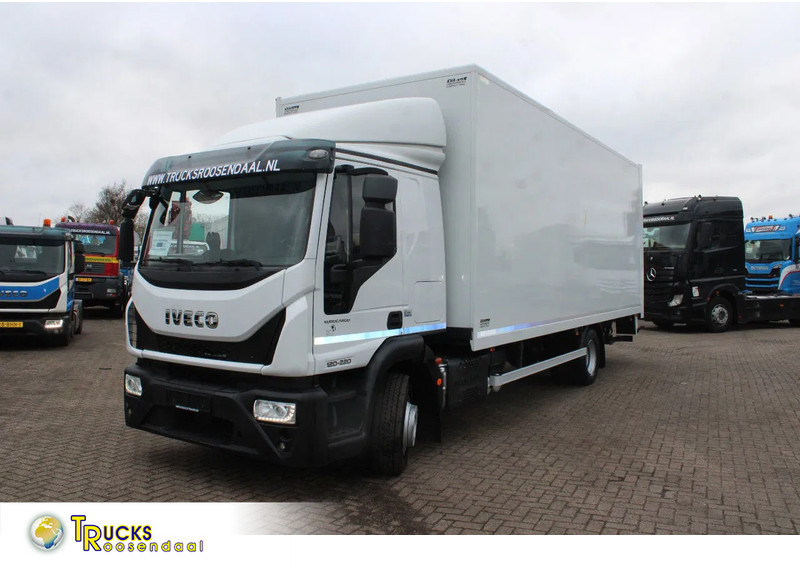 Iveco Eurocargo 120E21 + euro 6 + lift + closed/curtain - Ponyvás teherautó: 1 kép. Iveco Eurocargo 120E21 + euro 6 + lift + closed/curtain - Ponyvás teherautó: 1 kép.