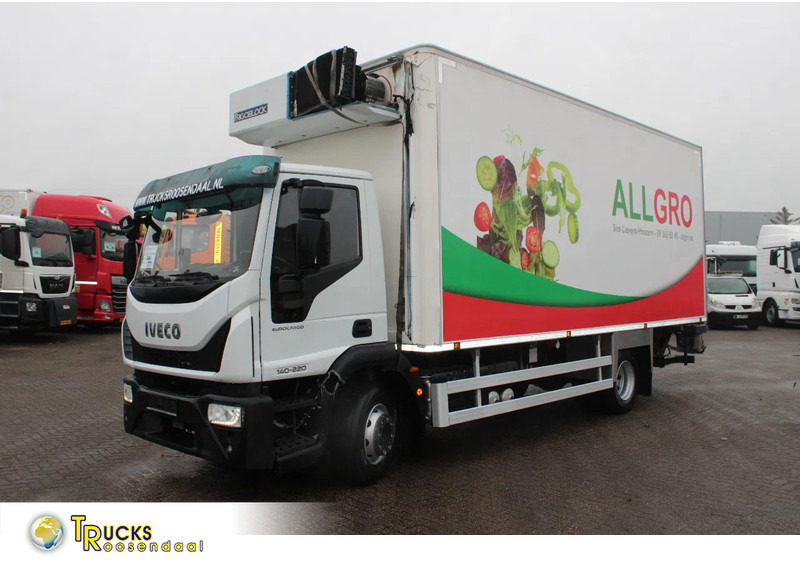 Iveco Eurocargo 140e22 + EURO 6 + LOW KM + chereau - Hűtős teherautó: 1 kép. Iveco Eurocargo 140e22 + EURO 6 + LOW KM + chereau - Hűtős teherautó: 1 kép.