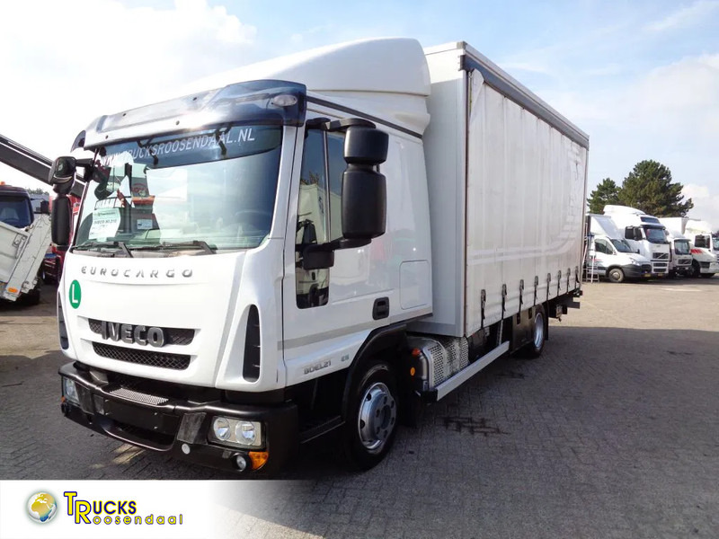 Iveco Eurocargo 80EL21 RESERVED Manual + Euro 6 + Dhollandia Lift - Ponyvás teherautó: 1 kép. Iveco Eurocargo 80EL21 RESERVED Manual + Euro 6 + Dhollandia Lift - Ponyvás teherautó: 1 kép.