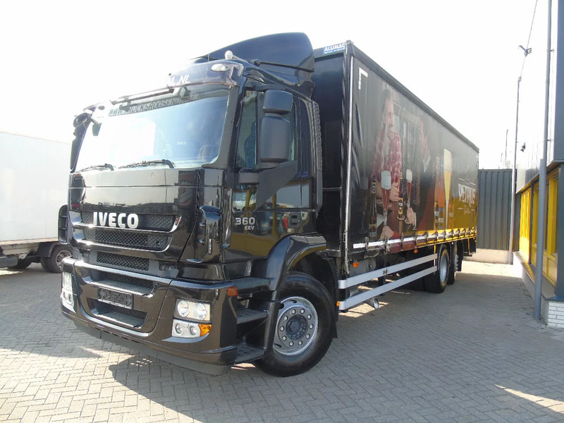Iveco Stralis 260S36 + EURO 5 + 6X2 + 26T - Ponyvás teherautó: 2 kép. Iveco Stralis 260S36 + EURO 5 + 6X2 + 26T - Ponyvás teherautó: 2 kép.