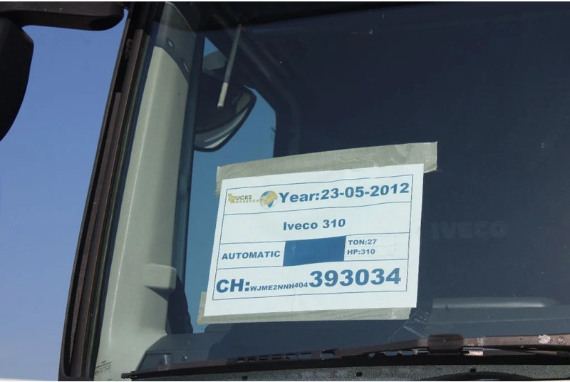 Hűtős teherautó Iveco Stralis 310 + 6X2 EURO 5 + CARRIER + LIFT: 20 kép.