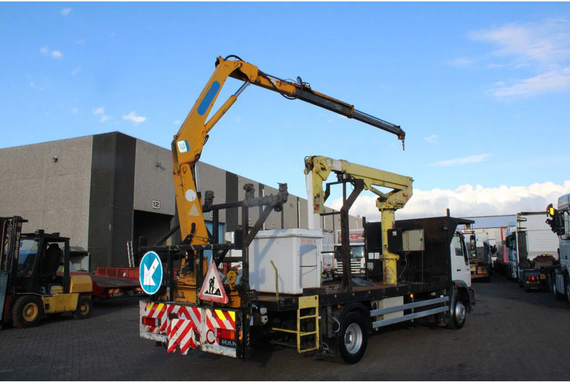 MAN 14.224 + EURO 2 + PTO + CRANE EFFER 95 - Darus autó: 2 kép. MAN 14.224 + EURO 2 + PTO + CRANE EFFER 95 - Darus autó: 2 kép.