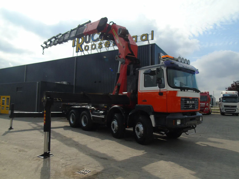 MAN 26.460 + PALFINGER PK120.000 / 9x EXTENT + 8X4 + REMOTE - Darus autó: 4 kép. MAN 26.460 + PALFINGER PK120.000 / 9x EXTENT + 8X4 + REMOTE - Darus autó: 4 kép.