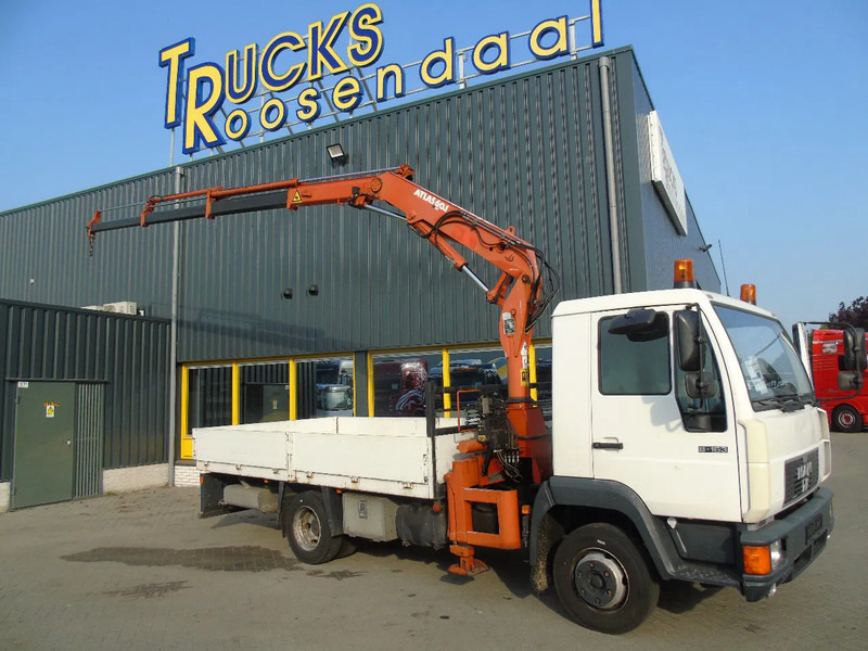 MAN 8.163 + ATLAS 60.1 + MANUAL + EURO 2 + 127KM!! - Darus autó: 3 kép. MAN 8.163 + ATLAS 60.1 + MANUAL + EURO 2 + 127KM!! - Darus autó: 3 kép.