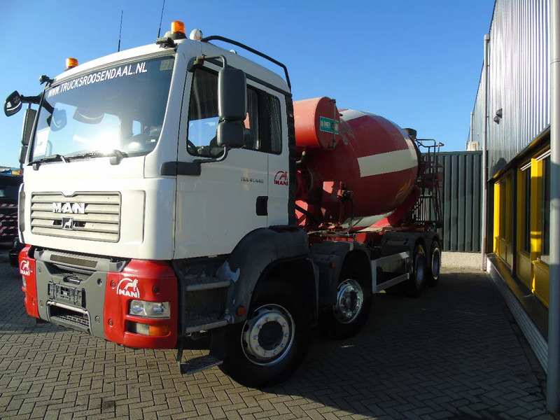 MAN TGA 41.440 + 8x4 + manual + spring - Betonmixer: 2 kép. MAN TGA 41.440 + 8x4 + manual + spring - Betonmixer: 2 kép.