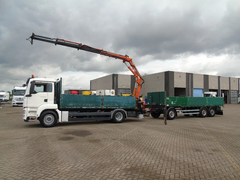 MAN TGS 18.440 + ATLAS 165 + EURO 5 + TRAILER 3 AXLE + REMOTE - Darus autó: 2 kép. MAN TGS 18.440 + ATLAS 165 + EURO 5 + TRAILER 3 AXLE + REMOTE - Darus autó: 2 kép.