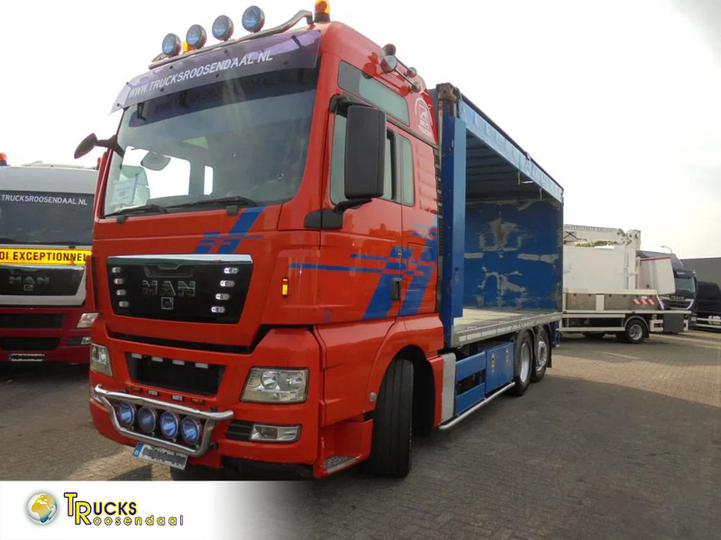 MAN TGS 26.440 + Euro 5 + Manual - Ponyvás teherautó: 1 kép. MAN TGS 26.440 + Euro 5 + Manual - Ponyvás teherautó: 1 kép.