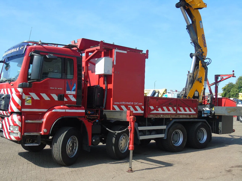MAN TGS 35.440 + COPMA 450 + 8X4 + SPRING + MANUAL + REMOTE - Darus autó: 3 kép. MAN TGS 35.440 + COPMA 450 + 8X4 + SPRING + MANUAL + REMOTE - Darus autó: 3 kép.