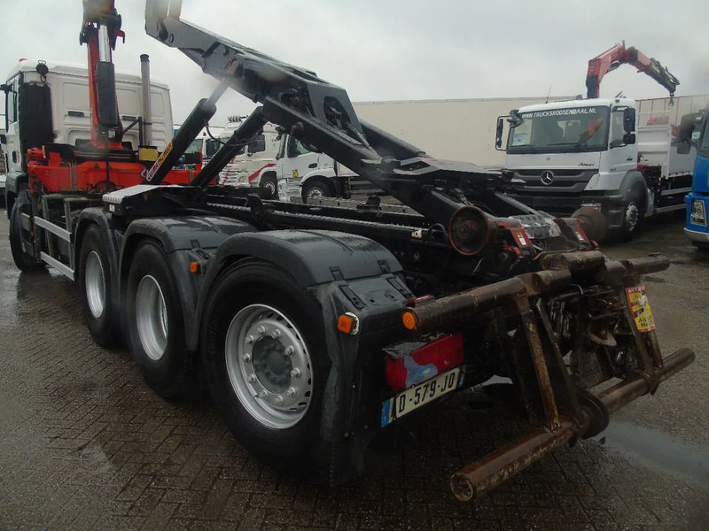 Horgos rakodó teherautó, Darus autó MAN TGS 35.440 + PALFINGER 24500 + 8X4 + EURO 5 + REMOTE: 14 kép.