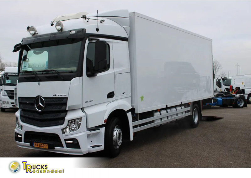 Mercedes-Benz Actros 1927 + EURO 6 + LIFT - Dobozos felépítményű teherautó: 1 kép. Mercedes-Benz Actros 1927 + EURO 6 + LIFT - Dobozos felépítményű teherautó: 1 kép.