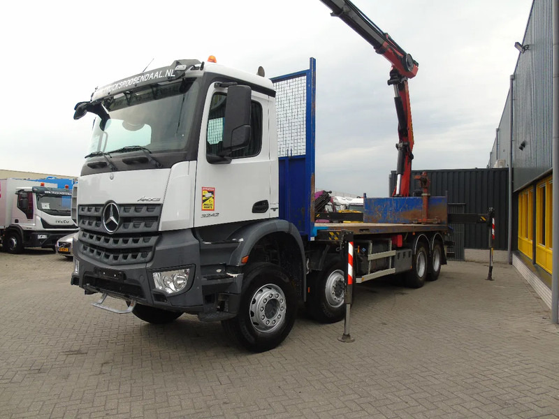 Mercedes-Benz Arocs 3242 + PALFINGER 33002EH 7x EXTENTION + 8X4 + EURO 6 + REMOTE - Darus autó: 5 kép. Mercedes-Benz Arocs 3242 + PALFINGER 33002EH 7x EXTENTION + 8X4 + EURO 6 + REMOTE - Darus autó: 5 kép.