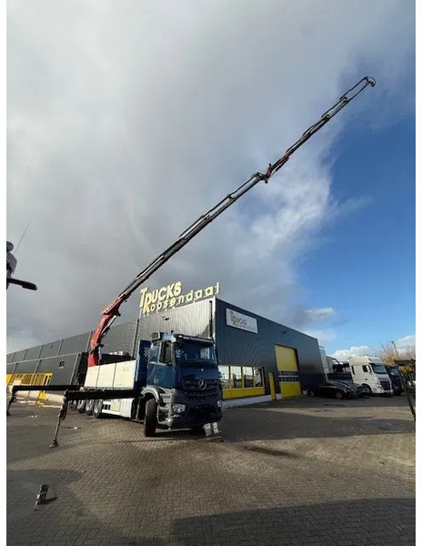 Mercedes-Benz Arocs 3251 + FASSI 660RA .26.HE 6x Extensions + 4x JIB + 8x4 + remote - Darus autó: 2 kép. Mercedes-Benz Arocs 3251 + FASSI 660RA .26.HE 6x Extensions + 4x JIB + 8x4 + remote - Darus autó: 2 kép.
